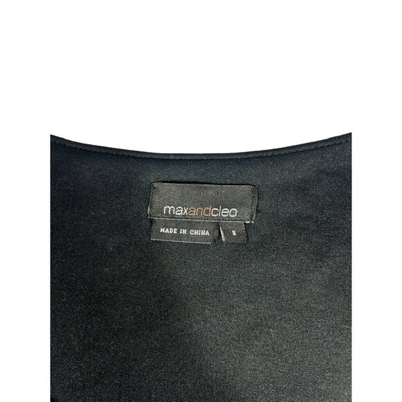 Max and Cleo Women's Grey & Black  Casual Dress - Picture 3 of 6